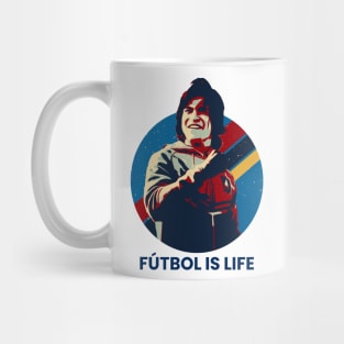 Futbol is life Mug